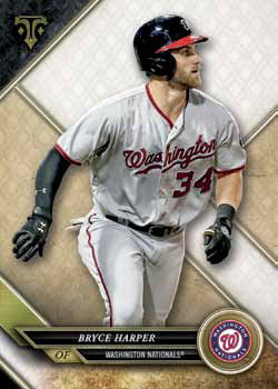 2017 Topps Triple Threads Baseball Bryce Harper