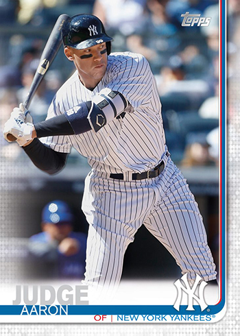 2019 Baseball Cards - Topps Series 1 Aaron Judge