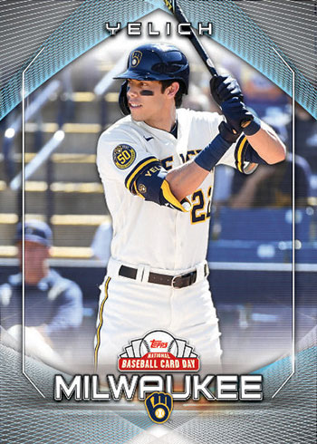 2020 Topps National Baseball Card Day Ryan Braun