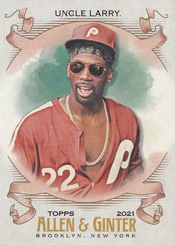 2021 Topps Allen & Ginter Baseball Uncle Larry